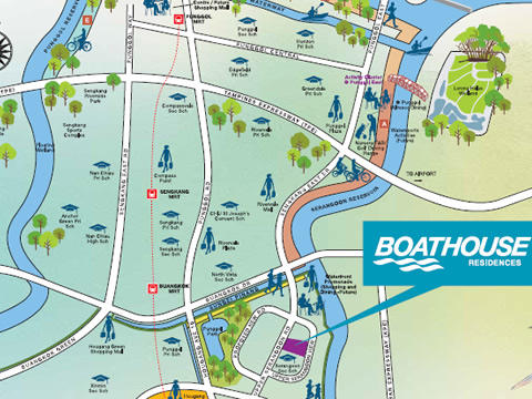 boathouse residences location map